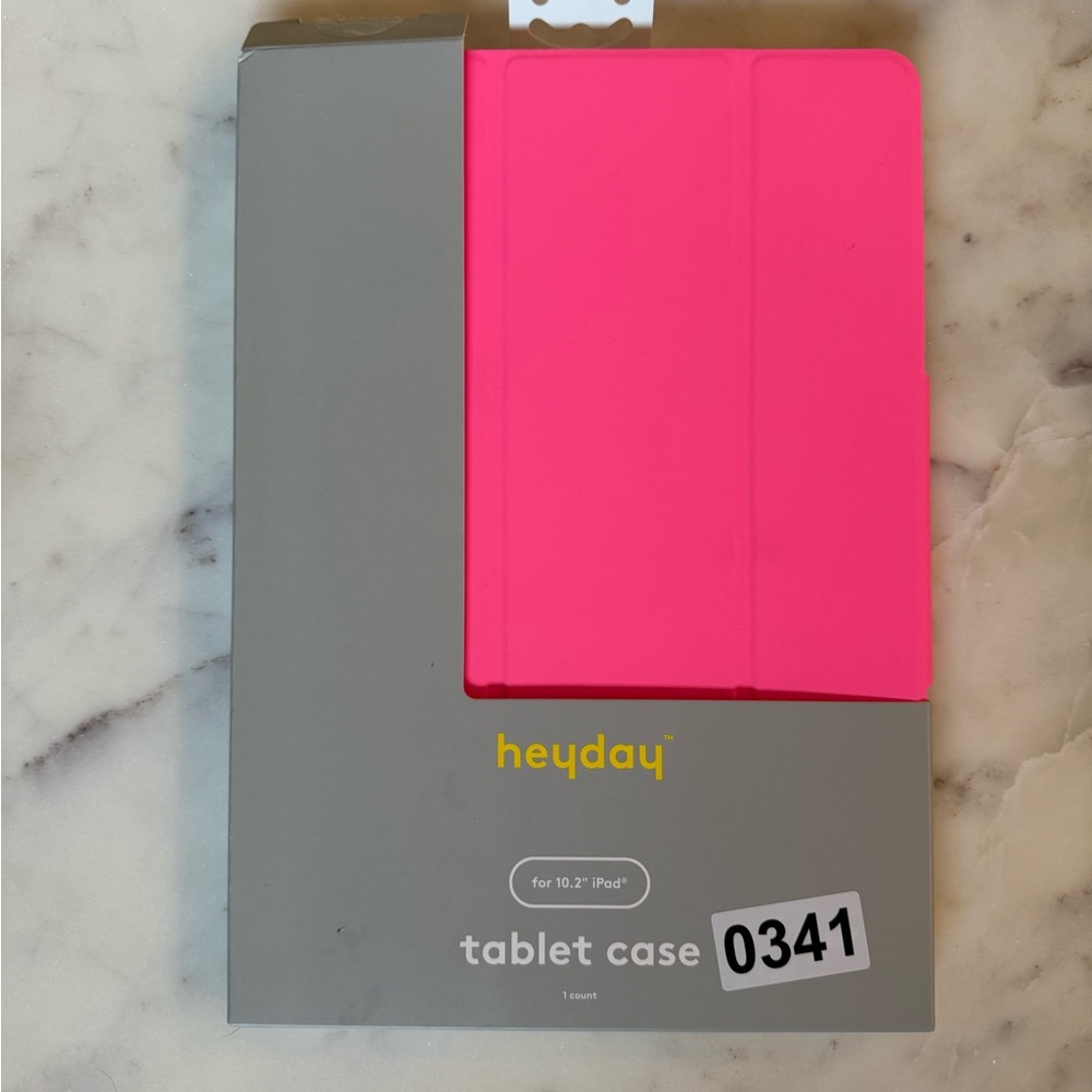 10.2” iPad Heyday Pink Tablet Case Protective Cover